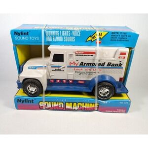 Vintage Nylint Sound Machine My Armored Bank New Sealed 1994 Electronic Talking